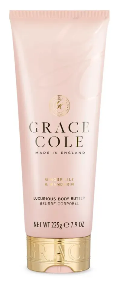 Grace Cole Ginger Lily & Mandarin Luxurious Body Butter (225 gr)