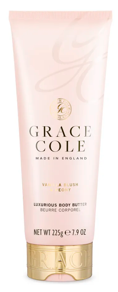 Grace Cole Vanilla Blush & Peony Luxurious Body Butter (225 gr)