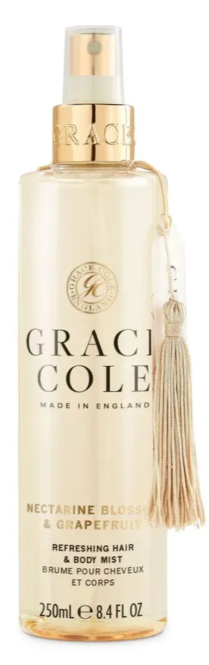 Grace Cole Nectararine Blossom & Grapefruit Refreshing Hair & Body Mist (250 ml)