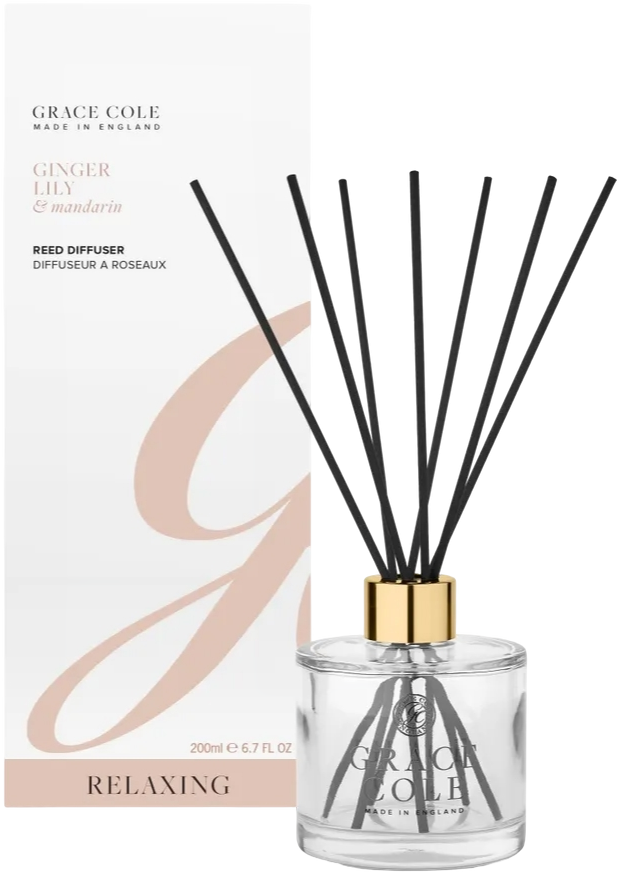 Grace Cole Ginger Lily & Mandarin Reed Diffuser (1 stuk)