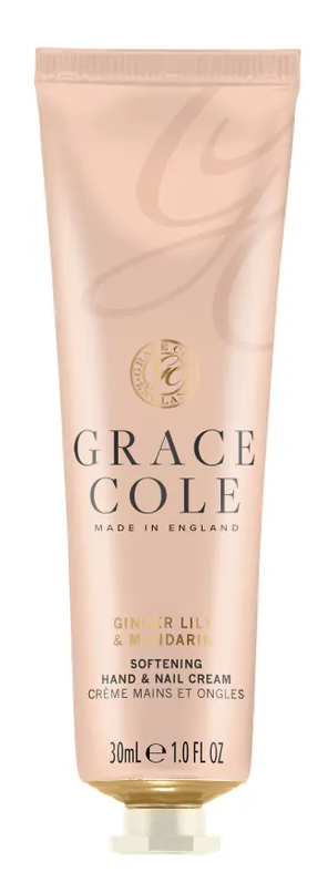 Grace Cole Ginger Lily & Mandarin Softening Hand & Nail Cream (30 ml)