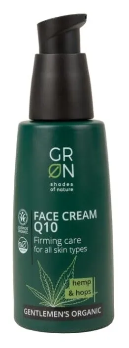 Grn Gentlemen's Organic Q10 Dagcreme met Hennep & Hop (50 ml)