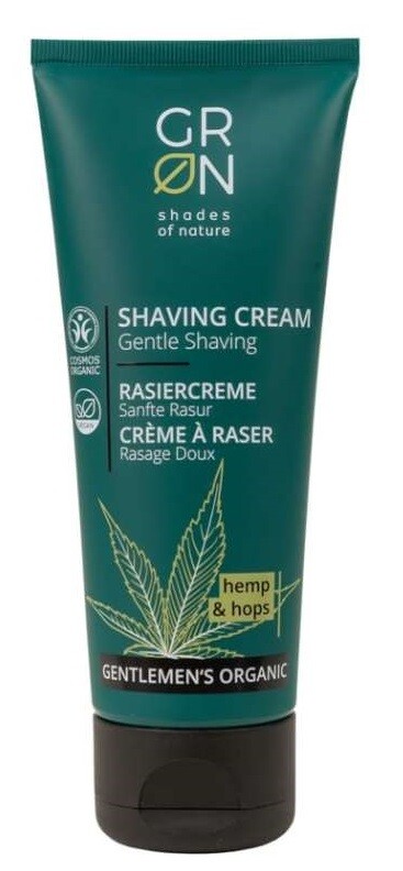 Grn Gentlemen's Organic Scheercreme Hennep & Hop (75 ml)