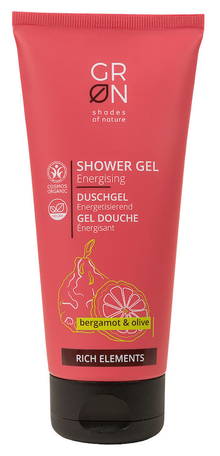 Grn Rich Elements Shower Gel Bergamot & Olive (200 ml)
