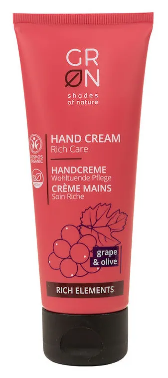 Grn Rich Elements Hand Cream Grape & Olive (75 ml)