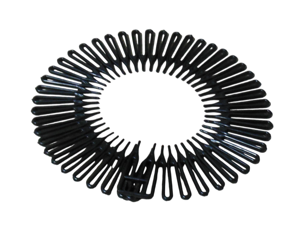 Hair Mode Flexibele Diadeem Zwart (1 stuk)