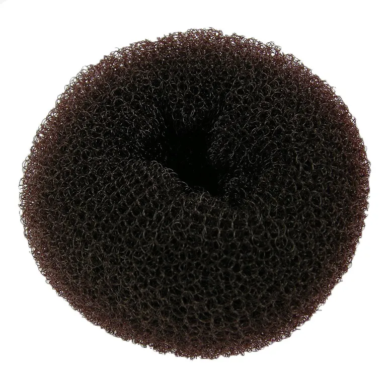 Hair Mode Donut Bruin 7.5cm (1 stuk)