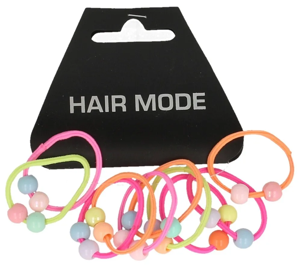 Hair Mode Kids Haarelastiek met Kralen (5 stuks)