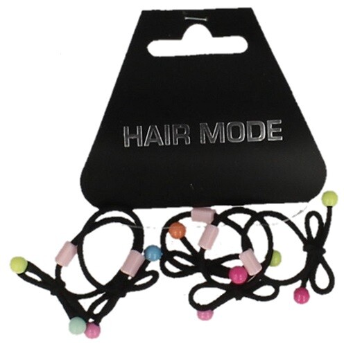 Hair Mode Kids Haarelastiek met Strik (5 stuks)