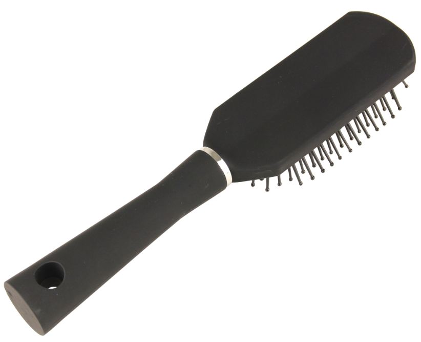 Hair Mode Haarborstel Ovaal Klein Zwart (1 stuk)