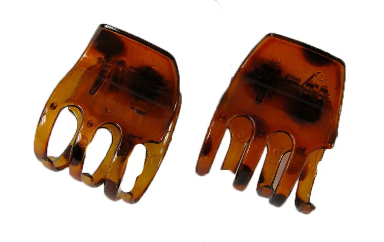 Hair Mode Haarklem Bruin 3cm (2 stuks)