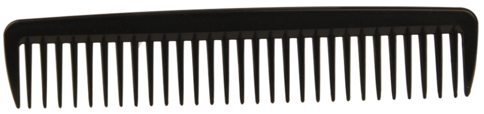 Hair Mode Haarkam Lang Zwart (1 stuk)