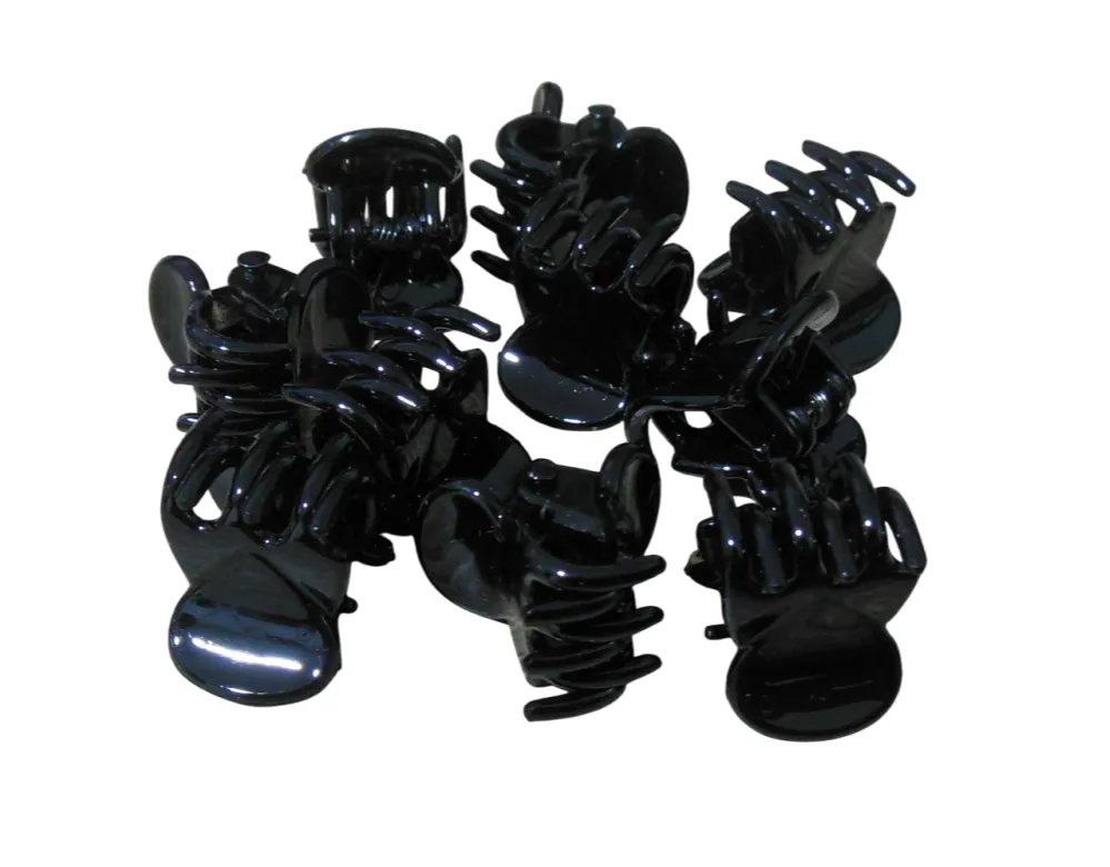 Hair Mode Mini Haarklemmen Zwart (10 stuks)