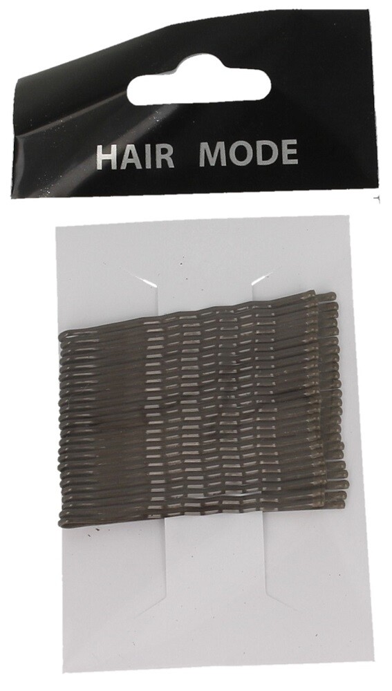 Hair Mode Schuifspeldjes Bruin (24 stuks)