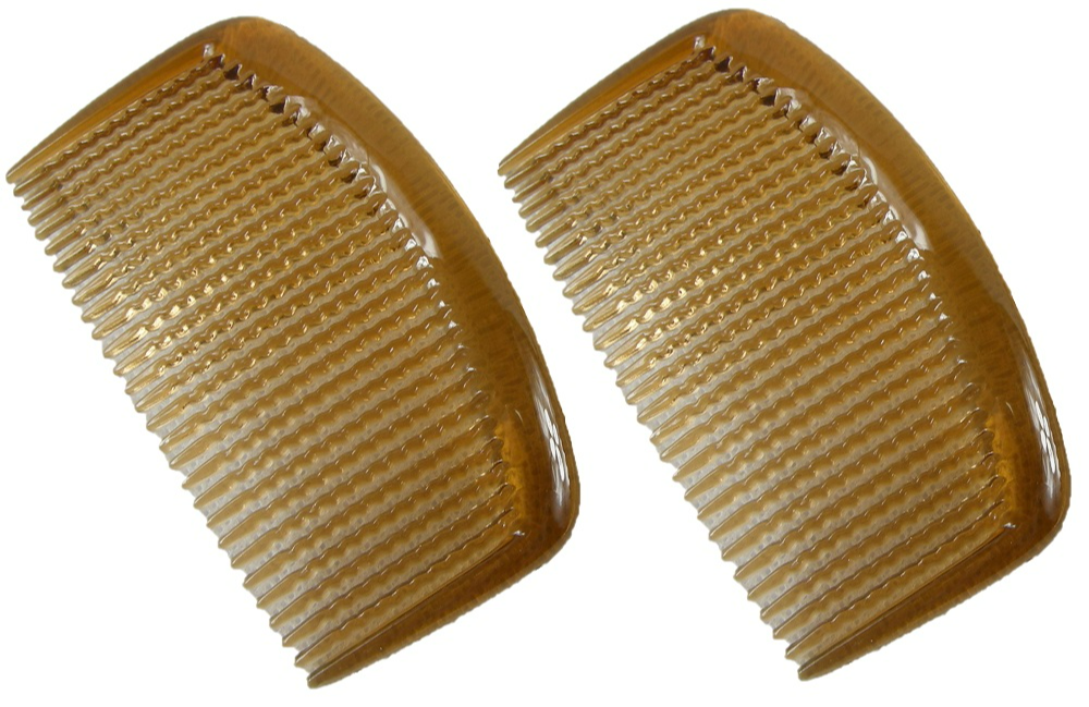 Hair Mode Zijkammen Bruin (1 stuk)