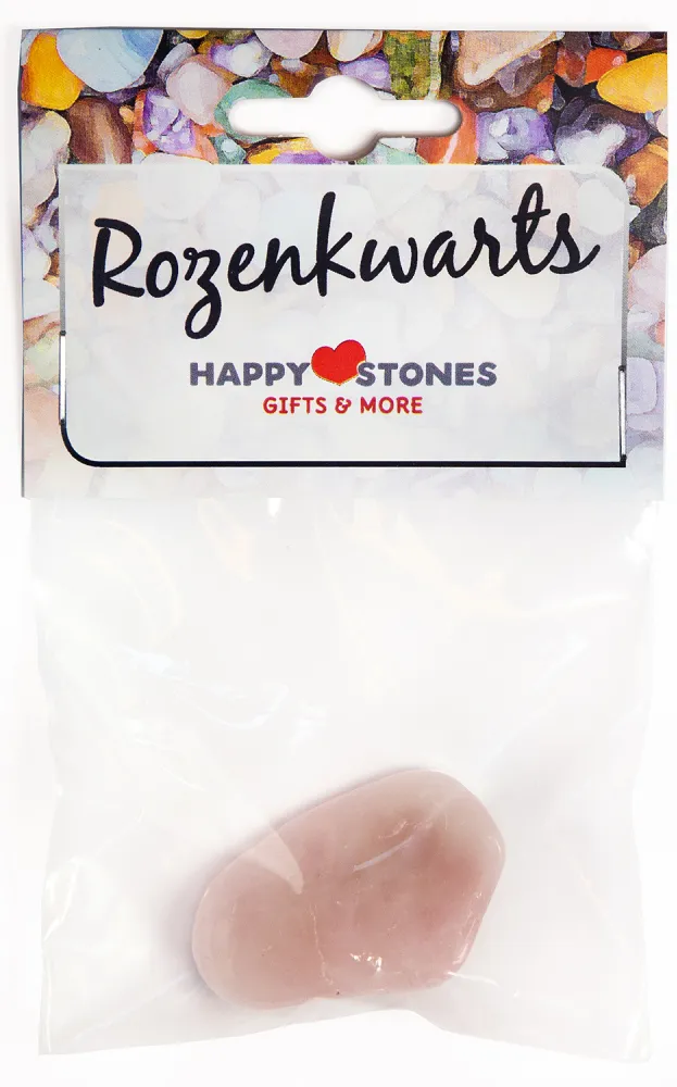 Happy Stones Rozenkwarts (1 stuk)