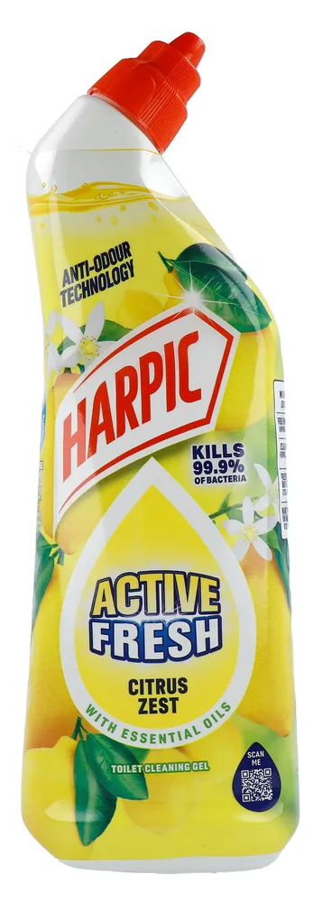Harpic Active Fresh Citrus Toilet Cleaning Gel (750 ml)