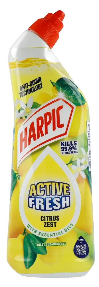 Harpic Active Fresh Citrus Toilet Cleaning Gel (750 ml)