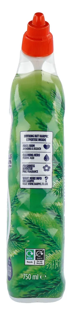 Harpic Active Fresh Mountain Pine Toilet Cleaning Gel (750 ml) - image 2