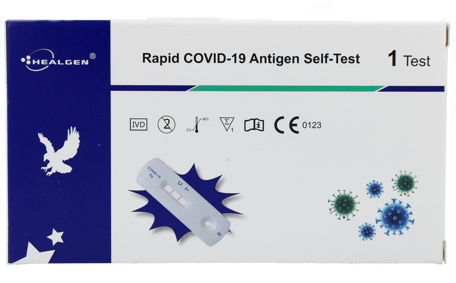 Healgen Rapid Covid-19 Antigen Zelf-test (1 stuk)
