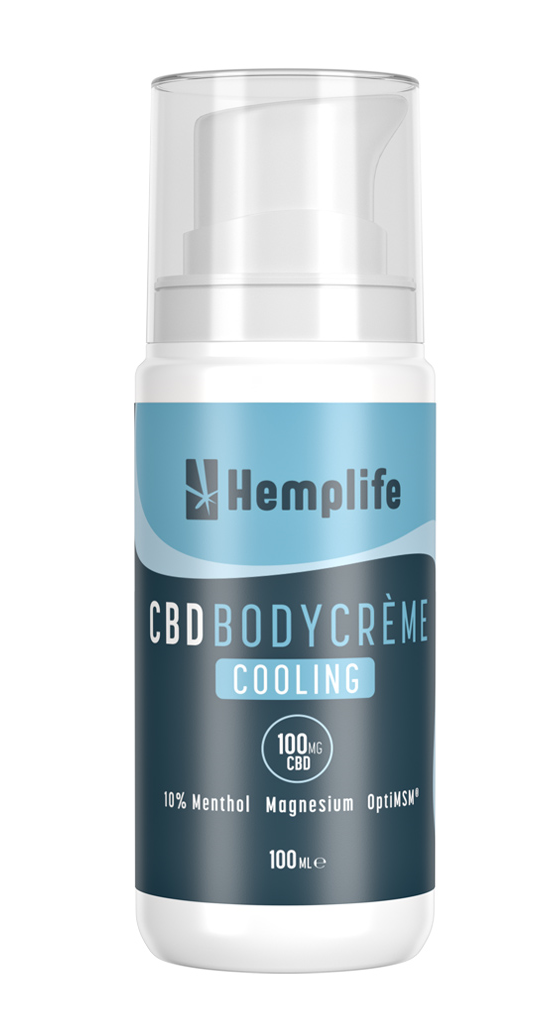 Hemplife Cbd + Magnesium Cooling Bodycrème (100 ml)