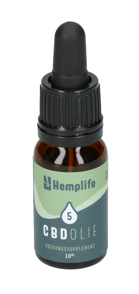 Hemplife Cbd Olie 5% Druppels (10 ml)