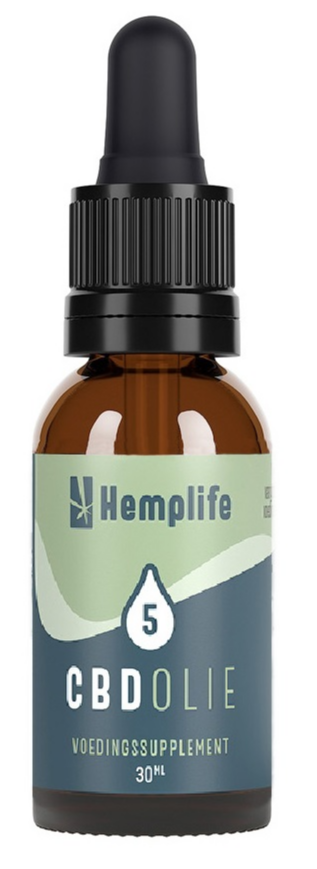 Hemplife Cbd Olie 5% Druppels (30 ml)