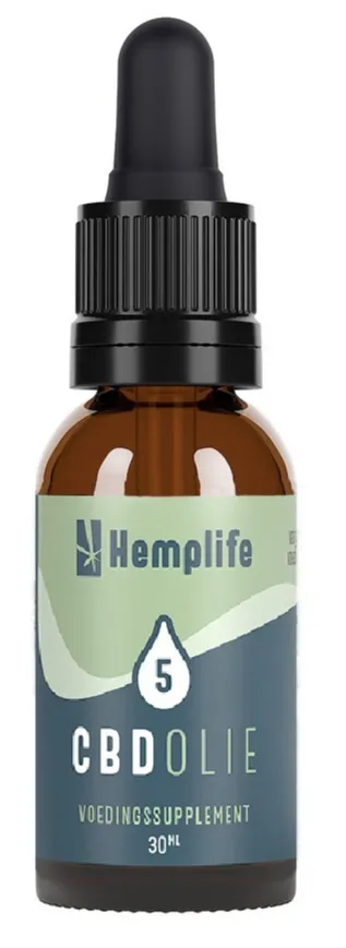 Hemplife Cbd Olie 5% Druppels (30 ml)