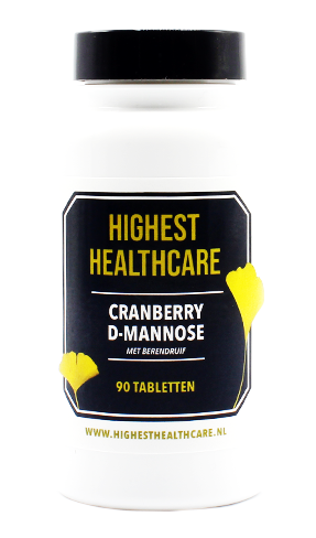 Highest Healthcare Cranberry D-mannose Tabletten (90 tabletten)