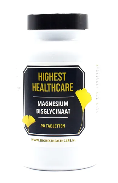 Highest Healthcare Magnesium Bisglycinaat Tabletten (90 tabletten)