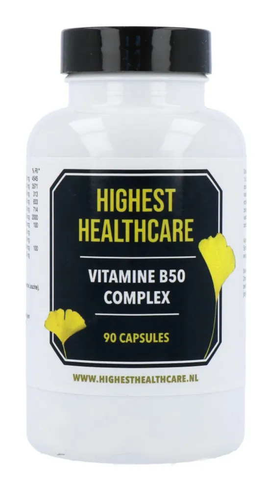 Highest Healthcare Vitamine B50 Complex Capsules (90 capsules)
