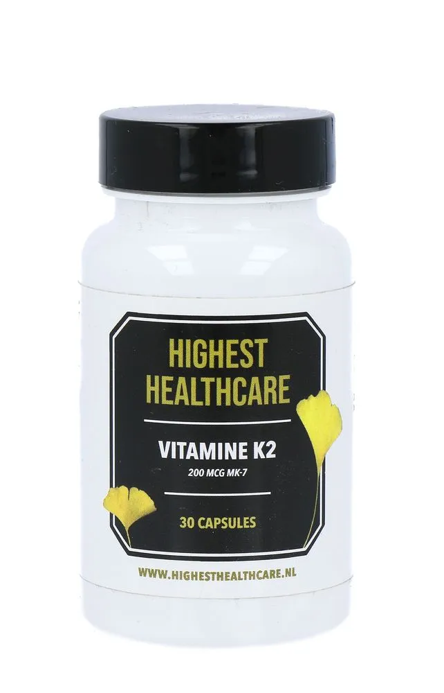 Highest Healthcare Vitamine K2 200mcg Capsules (30 capsules)