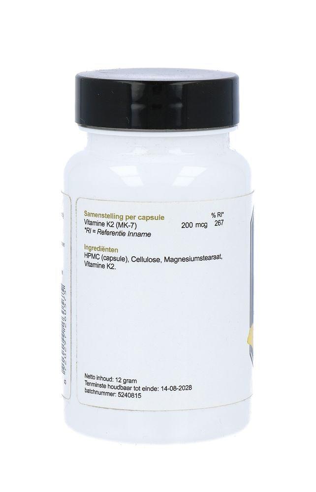 Highest Healthcare Vitamine K2 200mcg Capsules (30 capsules) - image 2