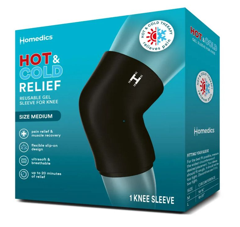 Homedics Hot & Cold Relief Knie Gelkompres (1 stuk)