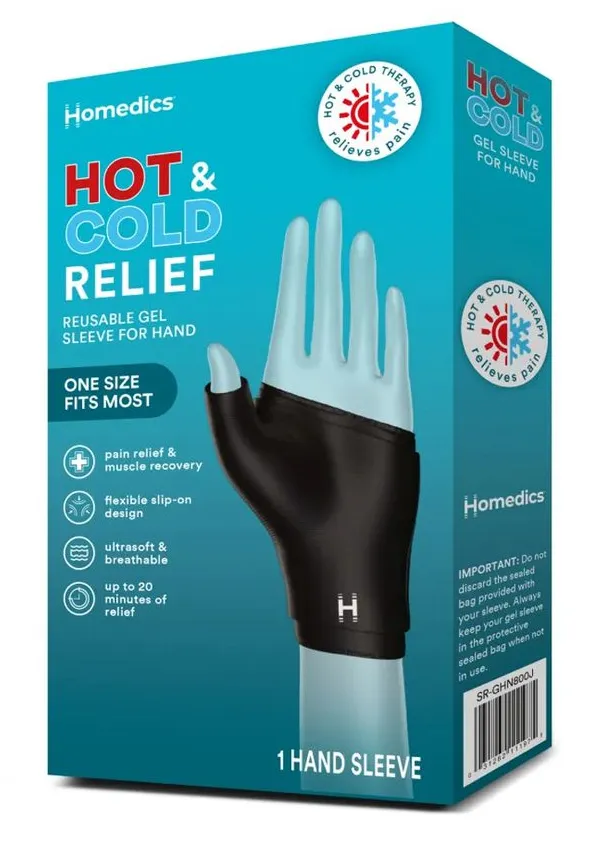 Homedics Hot & Cold Relief Hand Gelkompres (1 stuk)