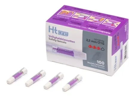 Ht One Veiligheidslancet 2,2mm (100 stuks)