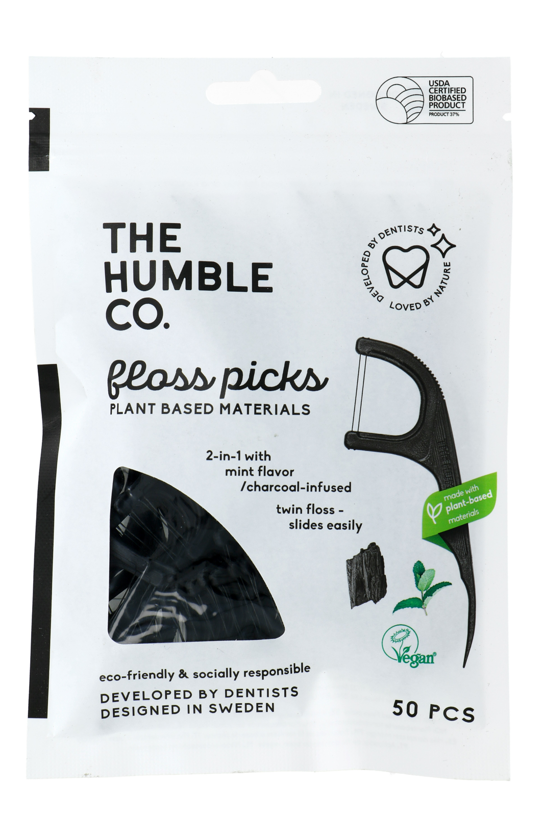 The Humble Co. Floss Pick (1 stuk)