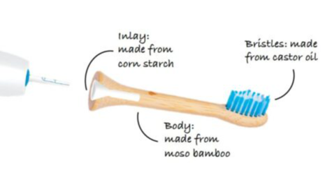 Hydrophil Sonicare Bamboe Opzetborstels Medium Soft (2 stuks)