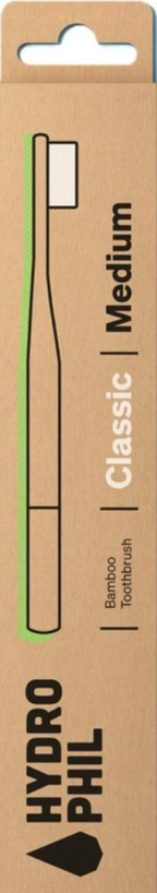 Hydrophil Bamboo Toothbrush Classic Medium (1 stuk)