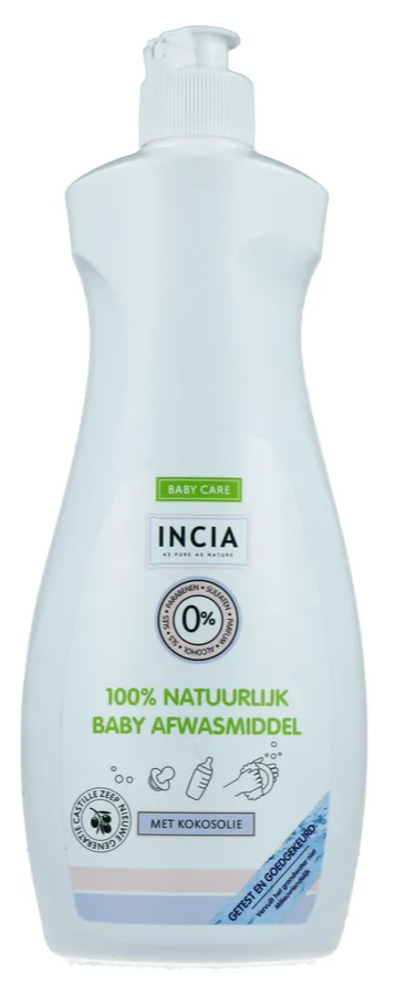 Incia 100% Natuurlijk Baby Afwasmiddel (500 ml)