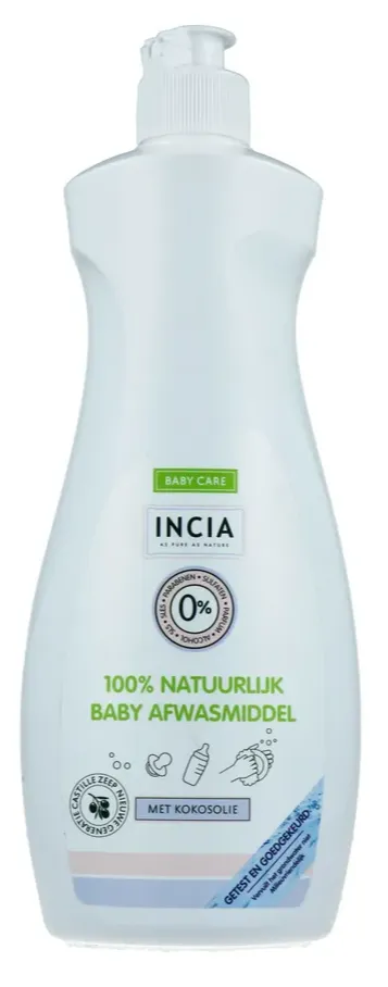 Incia 100% Natuurlijk Baby Afwasmiddel (500 ml)