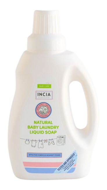 Incia Natural Baby Laundry Liquid Soap (750 ml)