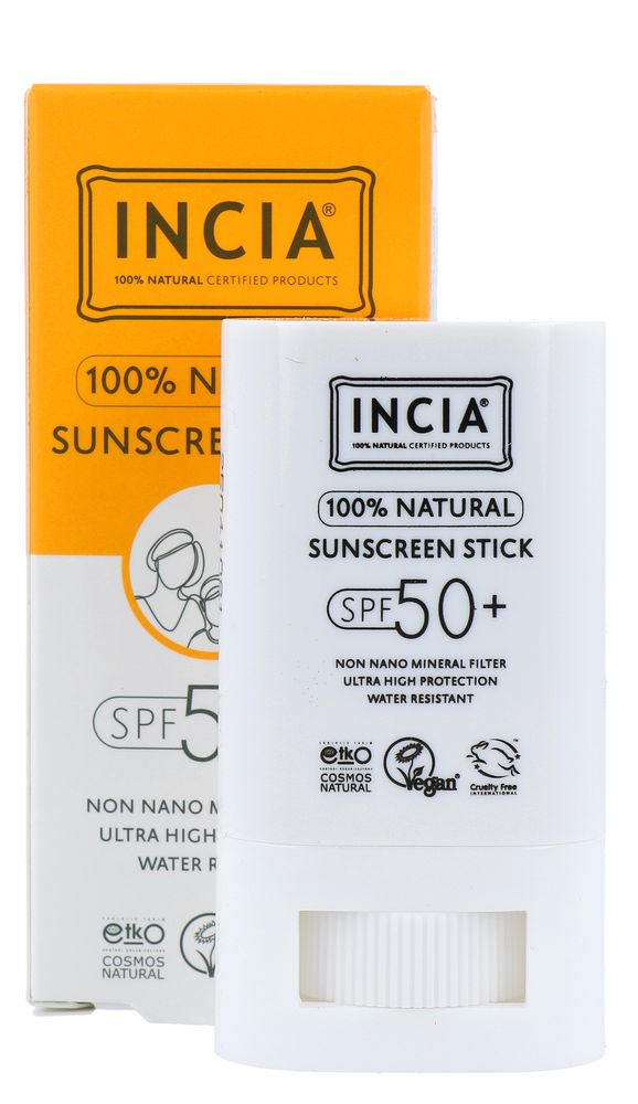 Incia 100 % Natural Sunscreen Stick SPF50+ (15 gr) - image 2