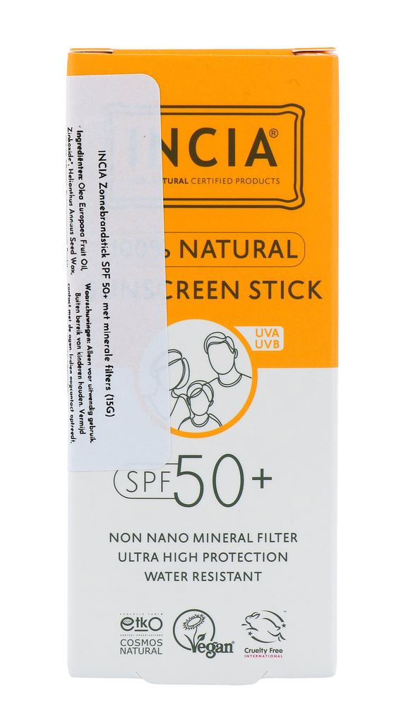 Incia 100 % Natural Sunscreen Stick SPF50+ (15 gr) - image 3