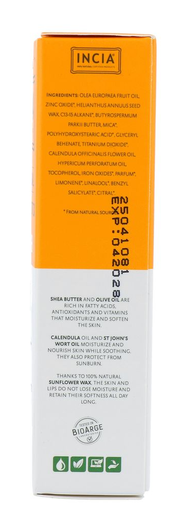 Incia 100 % Natural Sunscreen Stick SPF50+ (15 gr) - image 5