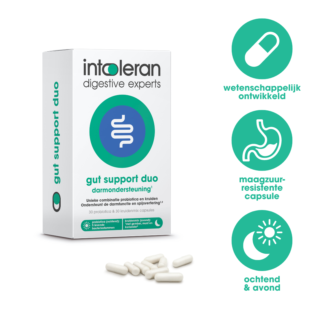 Intoleran Gut Support Duo Capsules (60 capsules)