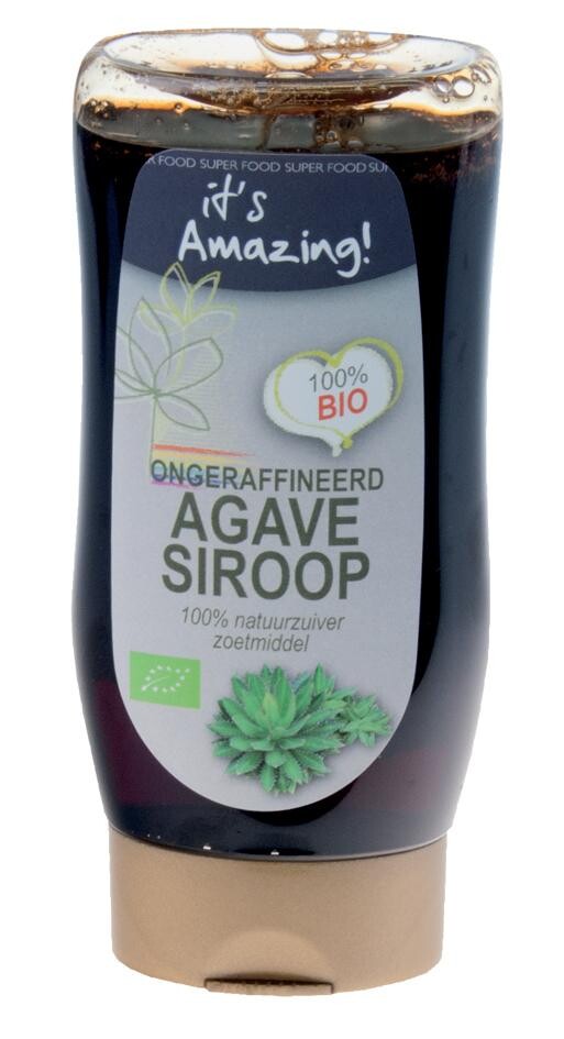 Its Amazing Agavesiroop Ongeraffineerd Bio (350 gr)