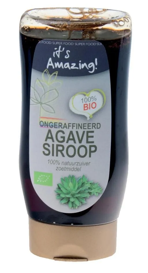 Its Amazing Agavesiroop Ongeraffineerd Bio (350 gr)
