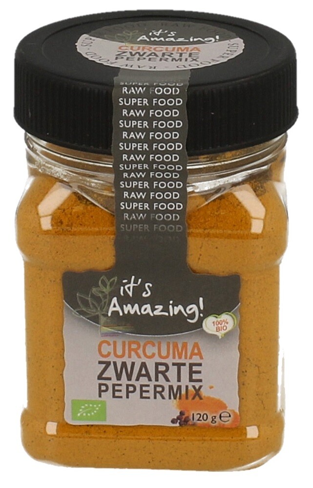 Its Amazing Curcuma Zwarte Pepermix (120 gr)