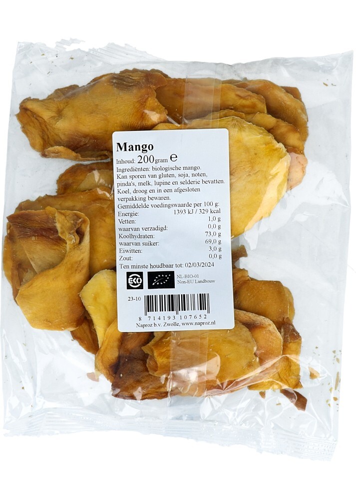 Its Amazing Biologische Gedroogde Mango (200 gr)